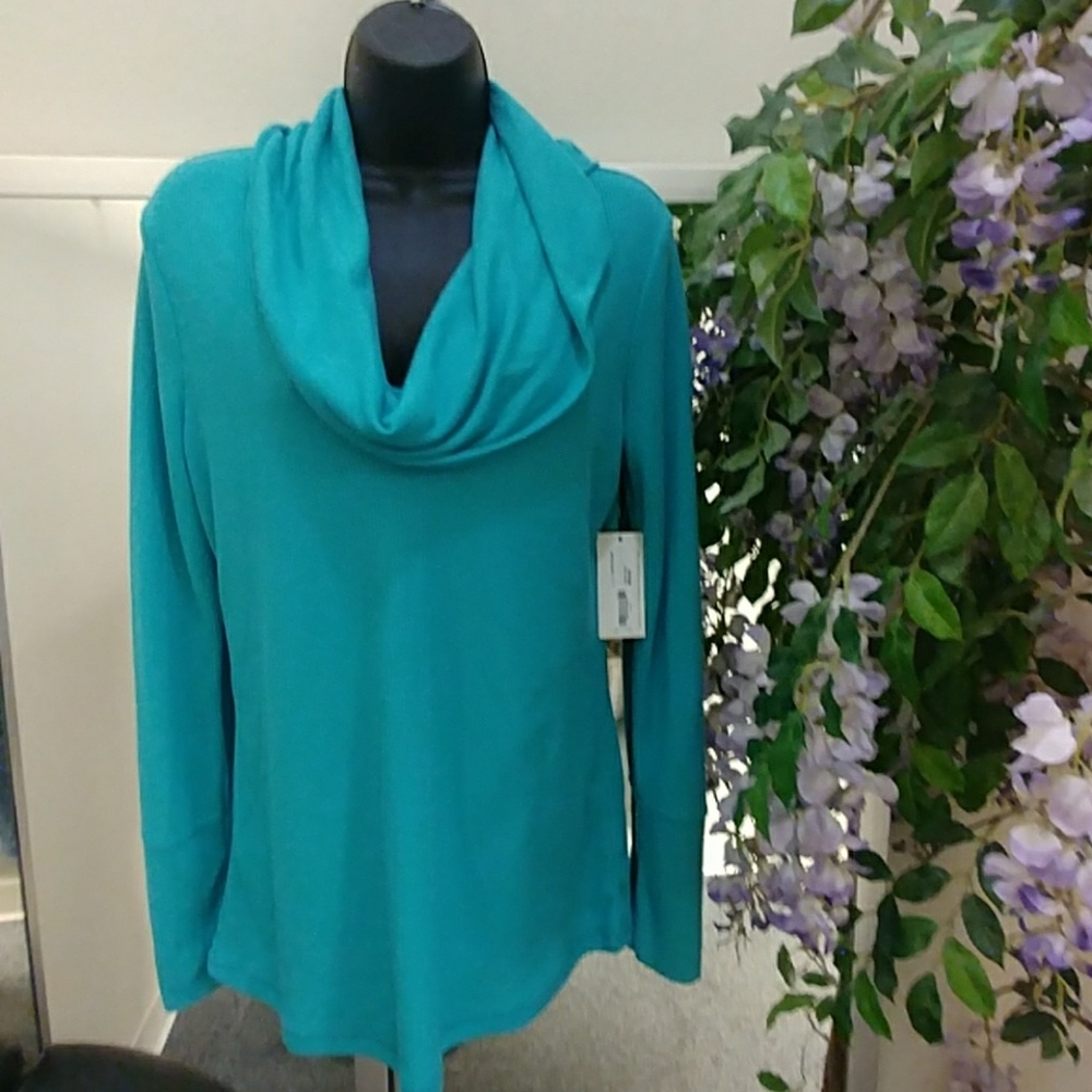 Ana Thermal Turtleneck Top